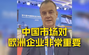 法国企业代表：中国市场对欧洲企业非常重要