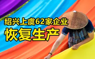 绍兴上虞62家企业恢复生产
