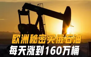 欧洲嘴上喊着制裁，暗地里从俄购买石油，俄罗斯这回赚了一把