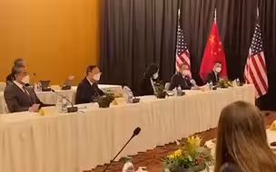 现场视频！美方对中国内外政策无理攻击指责挑起争端，中方当即严正回应