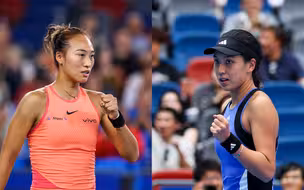 郑钦文闯入武网女单四强 将与王欣瑜上演“中国德比”