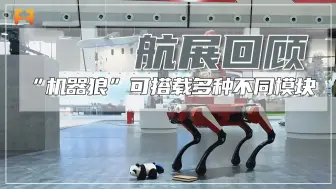 航展四足“机器狼”，可搭载不同模块，执行多种任务