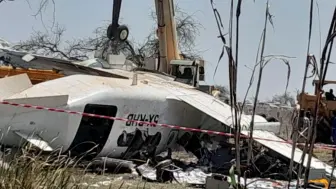 苏丹一军用飞机在居民区坠毁 已造成46人死亡
