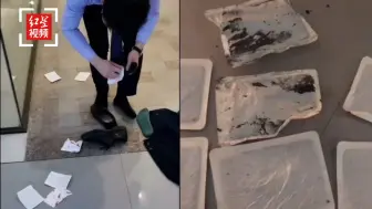 广州有多冷？男子上班贴七个暖宝宝，操作不当后背冒烟