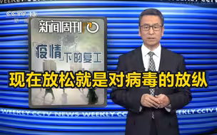 白岩松：现在放松就是对病毒的放纵