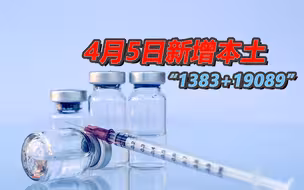 数读全国疫情：新增本土“1383+19089” 上海日增无症状者连续两天超万例