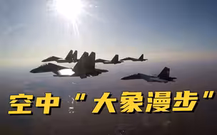 歼-16又“大象漫步”！但是空中版