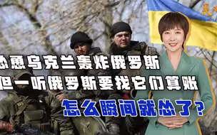 怂恿乌克兰轰炸俄罗斯，一听俄罗斯要找它们算账，瞬间就怂了？