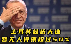土耳其总统大选暂无人得票超过50% 或将开启第二轮