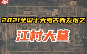 2021全国十大考古新发现之陕西西安江村大墓