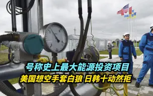 号称史上最大能源投资项目，美国想空手套白狼，日韩十动然拒
