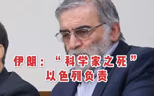 伊朗顶级核科学家被暗杀，伊朗高官誓言以“雷霆之势”报复
