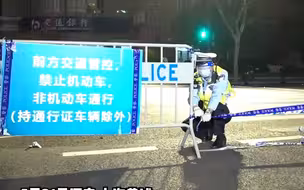 配合部分公共交通恢复，深夜直击上海黄浦区拆除交界处隔离路障