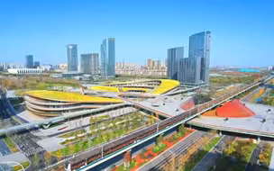2022 西安国际港务区中央商务区这样做