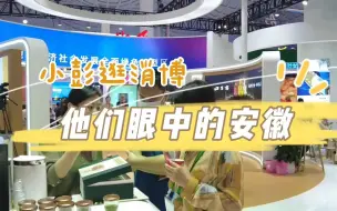 小彭逛消博 | 他们眼中的安徽