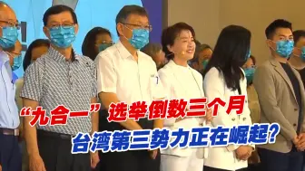 “九合一”选举倒数三个月，台湾第三势力正在崛起？