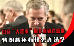 败局已定？白宫“大管家”梅多斯确诊感染，特朗普还有什么办法？