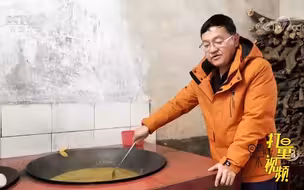 让脐橙糕爽口的重要工序：文火熬制40分钟