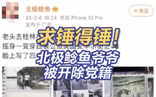 官方通报“北极鲶鱼”事件  “北极鲶鱼”爷爷被开除党籍
