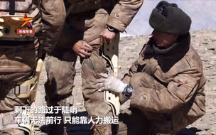 海拔5100米！开全地形车穿外骨骼给战友送年货