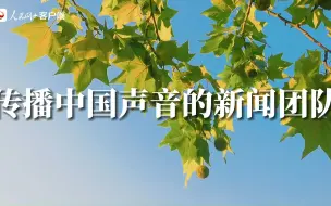 中国新闻传播大讲堂 | 传播中国声音的新闻团队