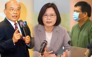 绿营官官相护！蔡英文不想苏贞昌下台，林佳龙请辞苏不批