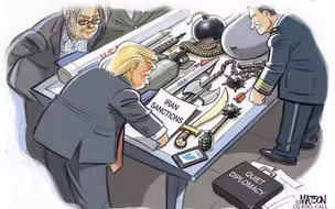 美国人挖的大坑，日本和韩国扑通都掉进去了！