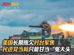 美国长期拖欠对台军售 民进党当局只能甘当“冤大头”！
