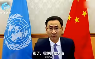 耿爽在联合国正面硬刚德国代表 当场要求再次发言：别了，霍伊斯根大使