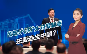 欧盟计划扩大对俄制裁，还要连坐中国？秦刚外长早已警告