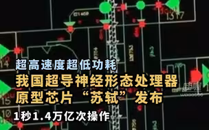 我国超导神经形态处理器原型芯片“苏轼”发布