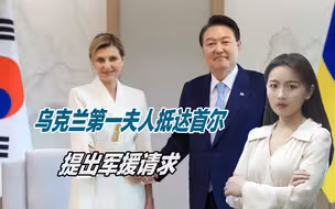 泽连斯基妻子访问首尔后，韩国态度变了，考虑直接向乌援助武器