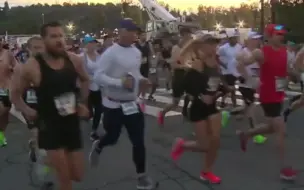 洛杉矶14人确诊，万人马拉松依然如期举行