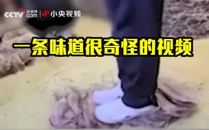 曝光！韩国食品厂员工用脚踩鱿鱼干