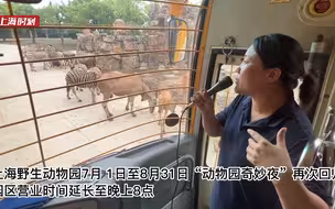 “动物园奇妙夜”回归！上海野生动物园限时延长营业时间