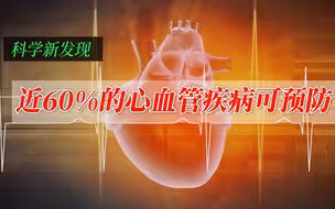 近60%的心血管疾病可预防