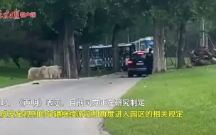 关于“游客自驾区下车”，北京野生动物园的情况说明来了！