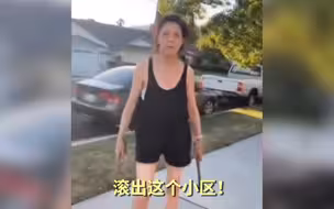白人女子双持铁锤砸邻居车：滚回墨西哥去