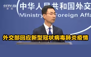 外交部回应新型冠状病毒肺炎疫情：中方将同各方共同应对疫情