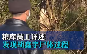 粮库员工详述发现胡鑫宇尸体过程