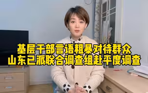 山东派出联合调查组赴平度调查王丽事件
