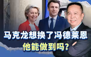 马克龙打算换掉冯德莱恩的欧盟委员会主席，他能做到吗？