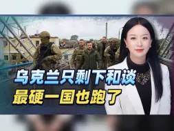 比美国还硬的国家也投降了，乌克兰只剩下和谈，这点援助必输无疑