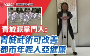 青城派掌门人：青城武术可改善都市年轻人亚健康