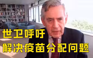 世卫呼吁二十国集团尽快兑现疫苗援助承诺