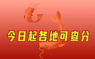 祝金榜题名！各地高考成绩今天起陆续公布