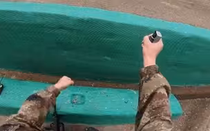 第一视角！看兵哥哥实战投弹