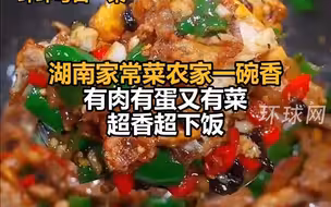 【环环每日一菜】湖南家常菜农家一碗香，有肉有蛋又有菜，超香超下饭