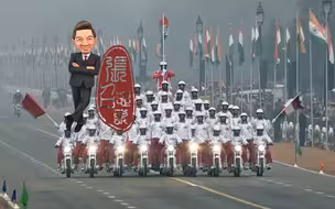 张召忠说42：局座正常黑三哥，今天开启不正常模式：点赞！摩托开挂真是一道亮丽风景线