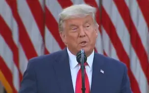 头发都白了！特朗普大选后首次记者会：时间会证明谁是总统
